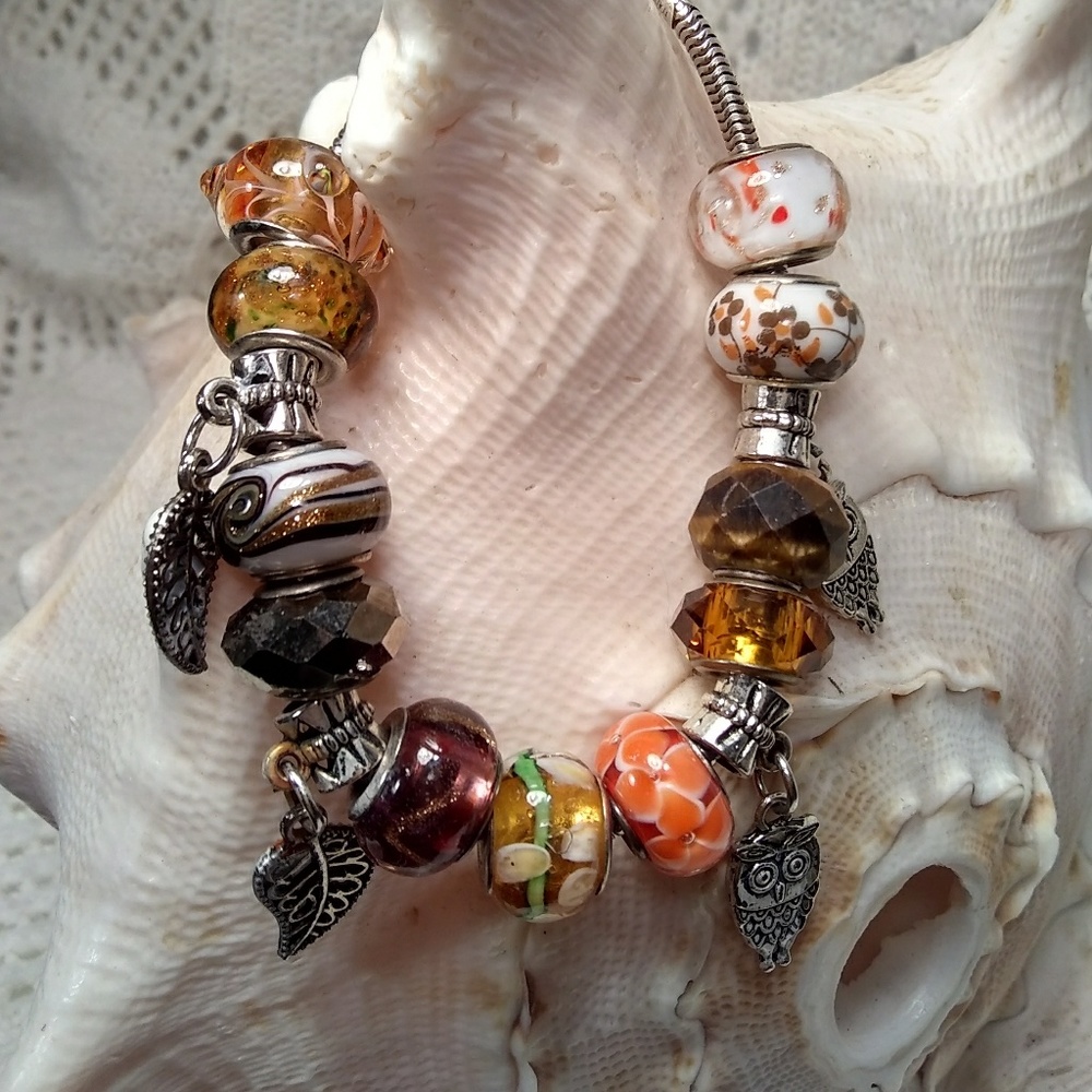 SOLD! "Autumn Sparkle" Bracelet